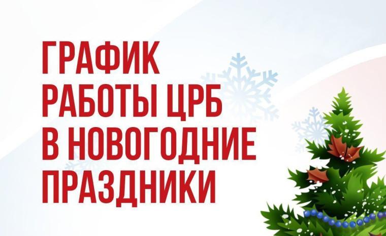 График работы МО ТОГБУЗ Ржаксинская ЦРБ с 28.12.2024 по 08.01.2025 г.